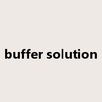 buffer solution是什么意思
