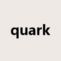 quark是什么意思