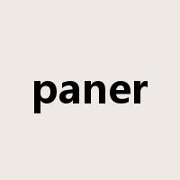 paner是什么意思
