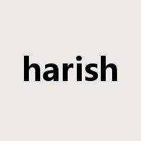 harish是什么意思