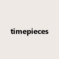 timepieces是什么意思