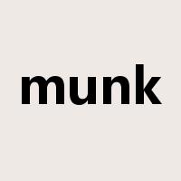 munk是什么意思