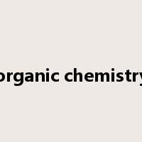 organic chemistry是什么意思