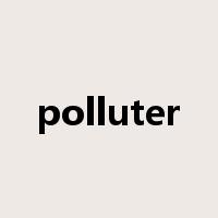 polluter是什么意思