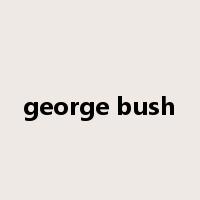 george bush是什么意思