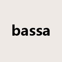 bassa是什么意思