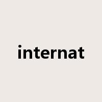 internat是什么意思