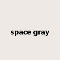 space gray是什么意思