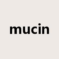 mucin是什么意思