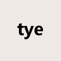 tye是什么意思