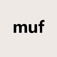 muf是什么意思