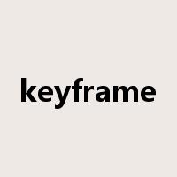 keyframe是什么意思