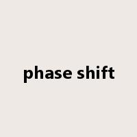 phase shift是什么意思