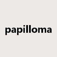 papilloma是什么意思