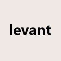 levant是什么意思