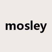 mosley是什么意思