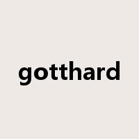 gotthard是什么意思