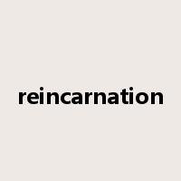 reincarnation是什么意思