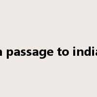 a passage to india是什么意思