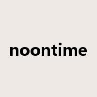 noontime是什么意思