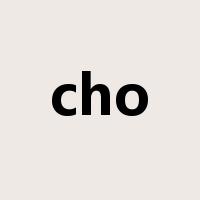 cho是什么意思
