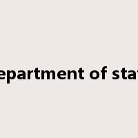 department of state是什么意思