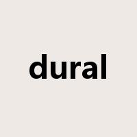 dural是什么意思
