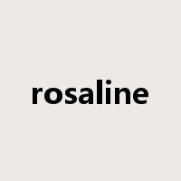 rosaline是什么意思