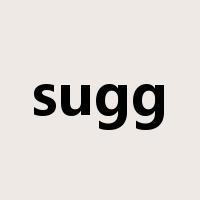 sugg是什么意思