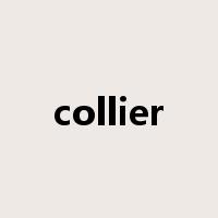 collier是什么意思