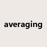averaging是什么意思