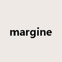 margine是什么意思