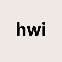 hwi是什么意思