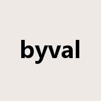 byval是什么意思