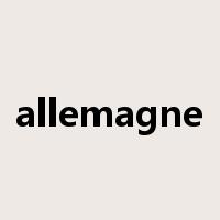 allemagne是什么意思