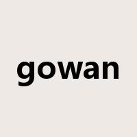 gowan是什么意思