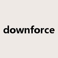 downforce是什么意思