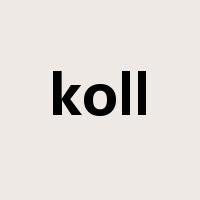 koll是什么意思