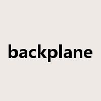 backplane是什么意思