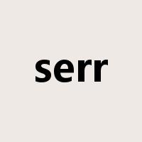 serr是什么意思