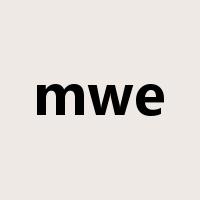 mwe是什么意思