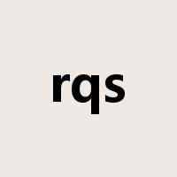 rqs是什么意思