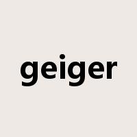geiger是什么意思