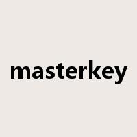 masterkey是什么意思
