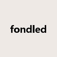 fondled是什么意思