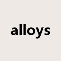 alloys是什么意思