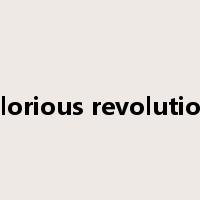 glorious revolution是什么意思