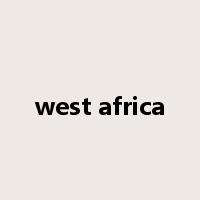 west africa是什么意思