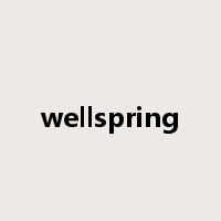 wellspring是什么意思