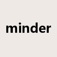 minder是什么意思